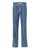 Enza Costa Chambray Drawstring Pants