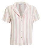 Rails Zuma Petal Short Sleeve Top Pink/white/stripes P