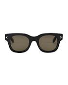 Givenchy Black Crystal Wayfarer Sunglasses