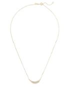 Adina Reyter Heirloom Large Curve Necklace Gold 1size