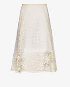 See By Chloe A-line Lace Skirt