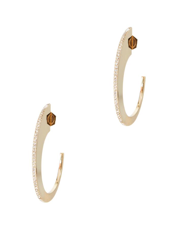 Sarah Magid Pav Slice Hoop Earrings