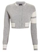 Zoe Jordan Edison Bomber Jacket Grey P