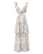 Zimmermann Jasper Honeycomb Tiered Floral Dress