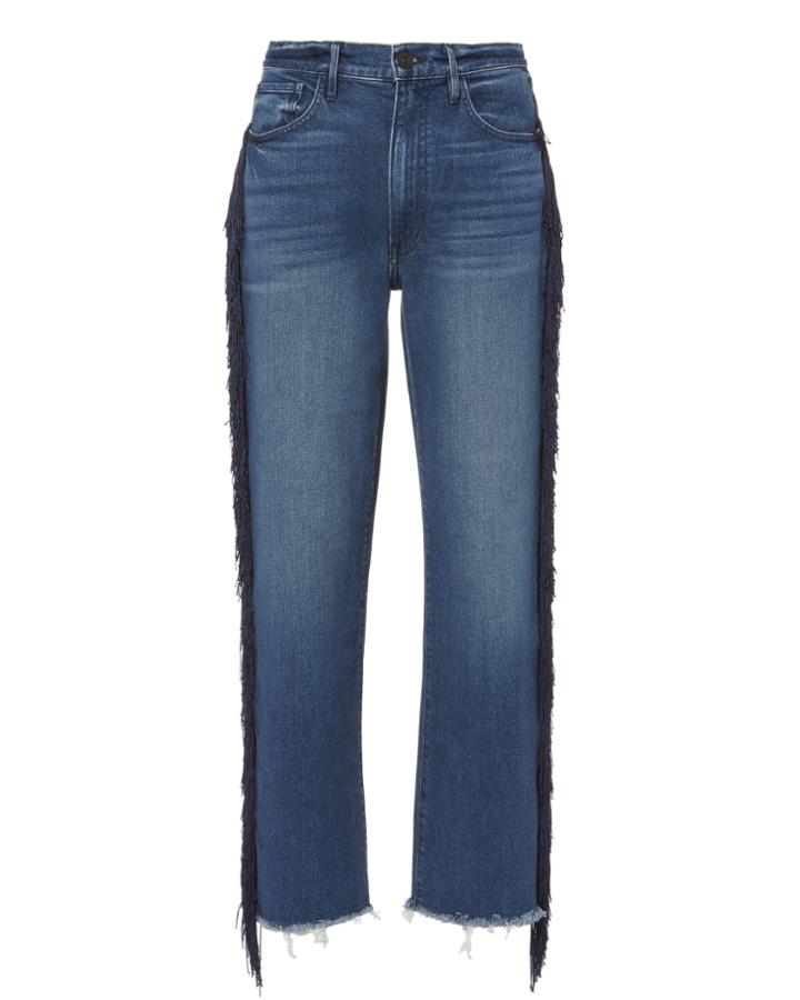 3x1 Denim 3x1 W3 Spanish Higher Ground Fringe Jeans Blue-med 26