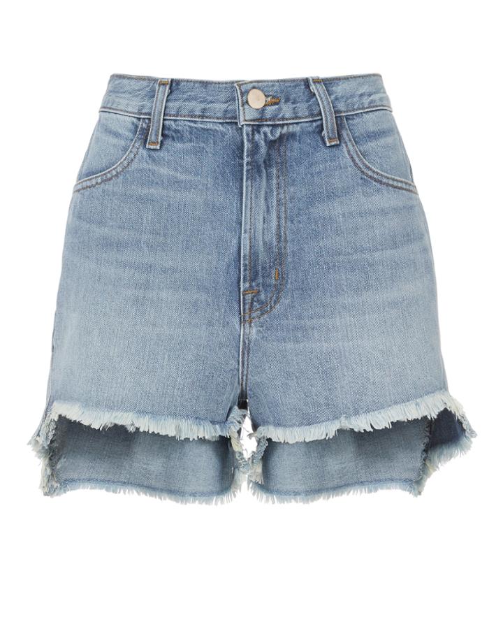 J Brand Joan Cut Off Shorts Denim-lt 29