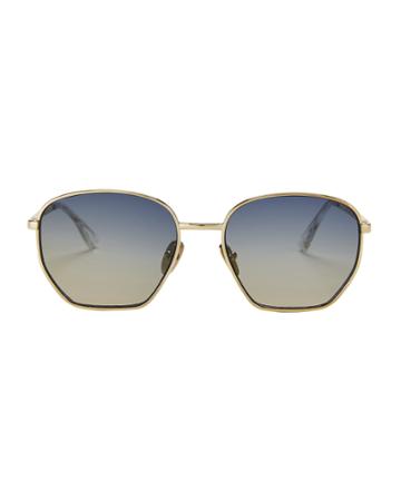 &quot;le Specs Luxe Ottoman Slate Mirror Sunglasses&quot;