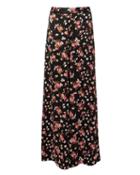 Alc A.l.c. Seton Floral-print Wide-leg Silk Pants Multi 2