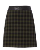 A.l.c. Krisa Plaid Mini Skirt