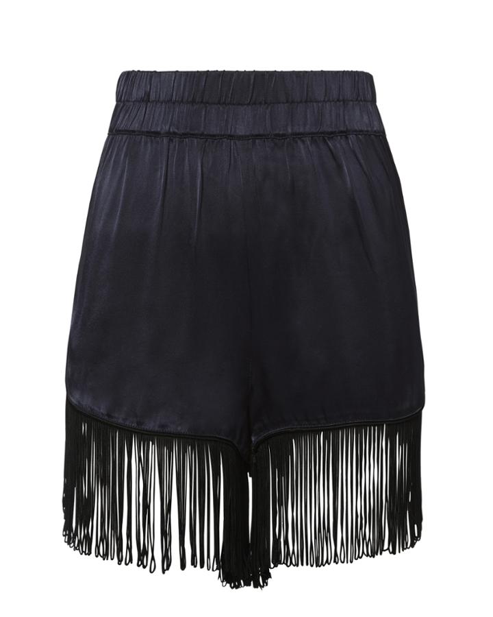 &quot;ganni Donnelly Fringe Shorts&quot;