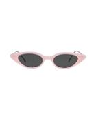 Illesteva Marianne Pink Sunglasses Pink 1size
