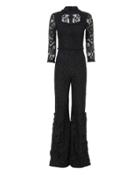 Alexis Debra Lace Jumpsuit Navy P