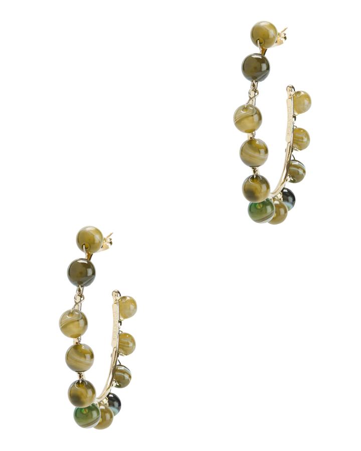Rosantica Dada Gold Hoop Earrings Gold 1size