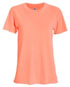 Nsf Moore Inside-out Jersey Tee Neon Coral M