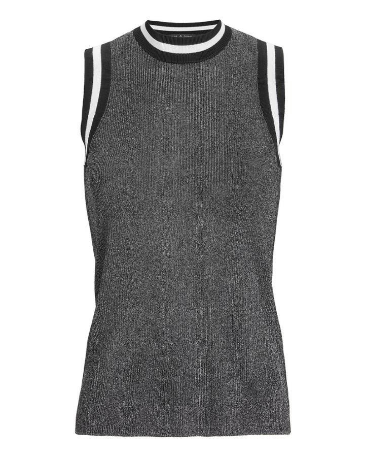 Rag And Bone Rag & Bone Priya Black Tank Black P