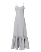 Exclusive For Intermix Intermix Surbi Lace-up Back Maxi Dress White Zero