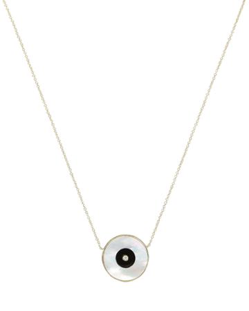 Jennifer Zeuner Danai Eye Necklace Gold/pearl 1size