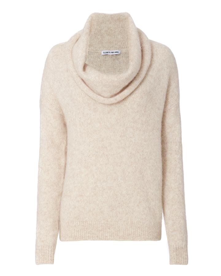 Elizabeth And James Gracelyn Cowl Neck Sweater