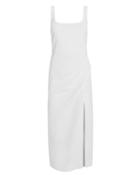 Cushnie Et Ochs Cushnie Square Neck Stretch Crepe Dress White 2