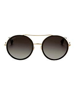 Gucci Round Aviator Sunglasses