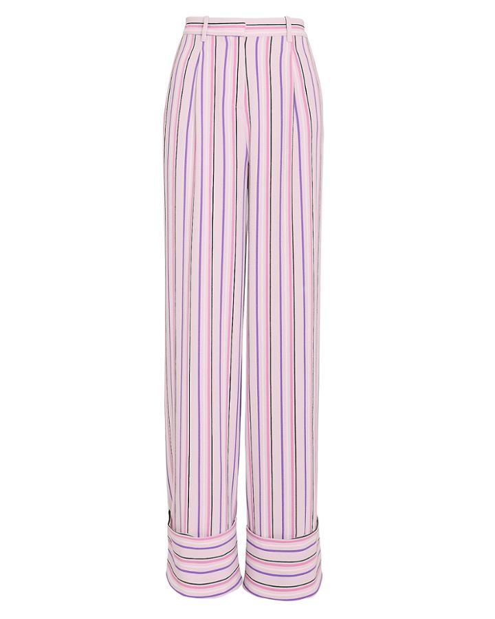 Hofmann Copenhagen Cleo Striped Pants Light Stripe 38