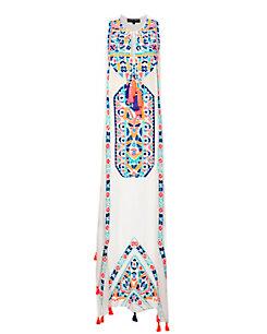 Hemant & Nandita Hemant &amp; Nandita Embroidered Maxi Dress