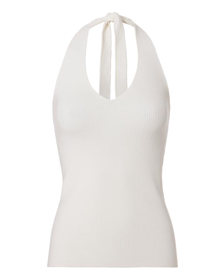 Elizabeth And James Linden Halter Tank Ivory P