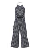 &quot;exclusive For Intermix Elena Striped Cropped Jumpsuit&quot;