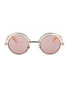 Oliver Peoples For Alain Mikli Pink Washround Sunglasses