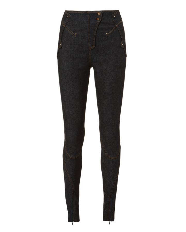 Esteban Cortazar High-rise Skinny Jeans Denim 36