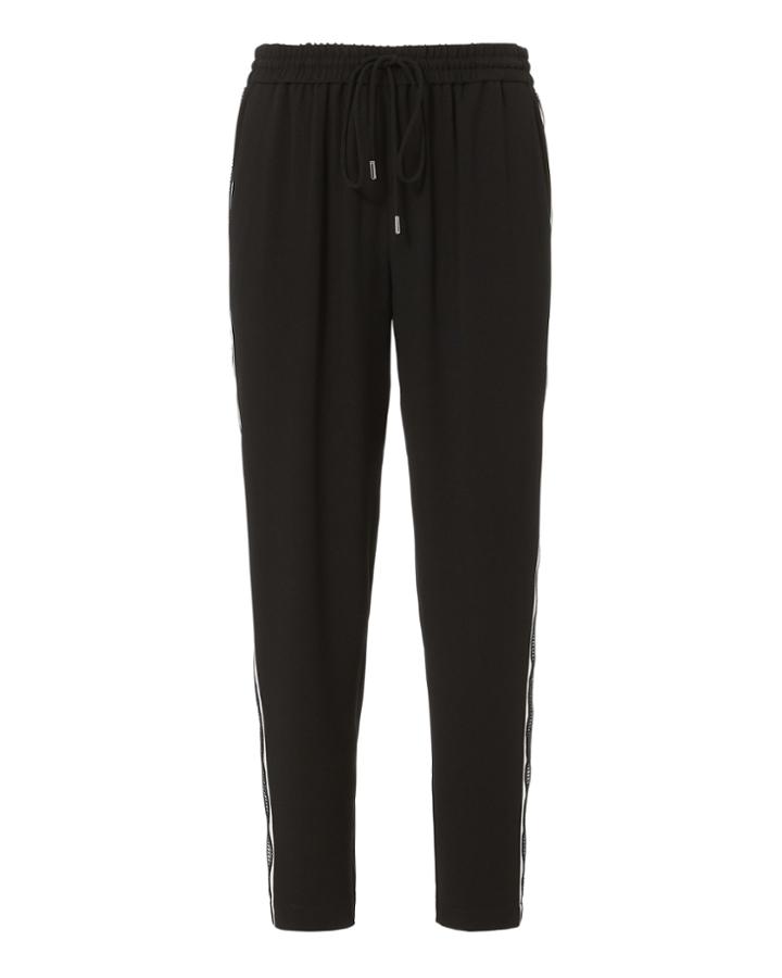 Exclusive For Intermix Intermix Oliva Striped Track Pants Black 2