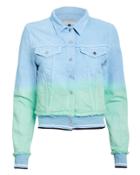 The Mighty Company The Northampton Blue Denim Ribbed Jacket Blue S