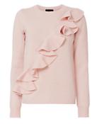 Exclusive For Intermix Susie Asymmetric Ruffle Sweater