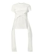 Adeam Twist Tie T-shirt White S