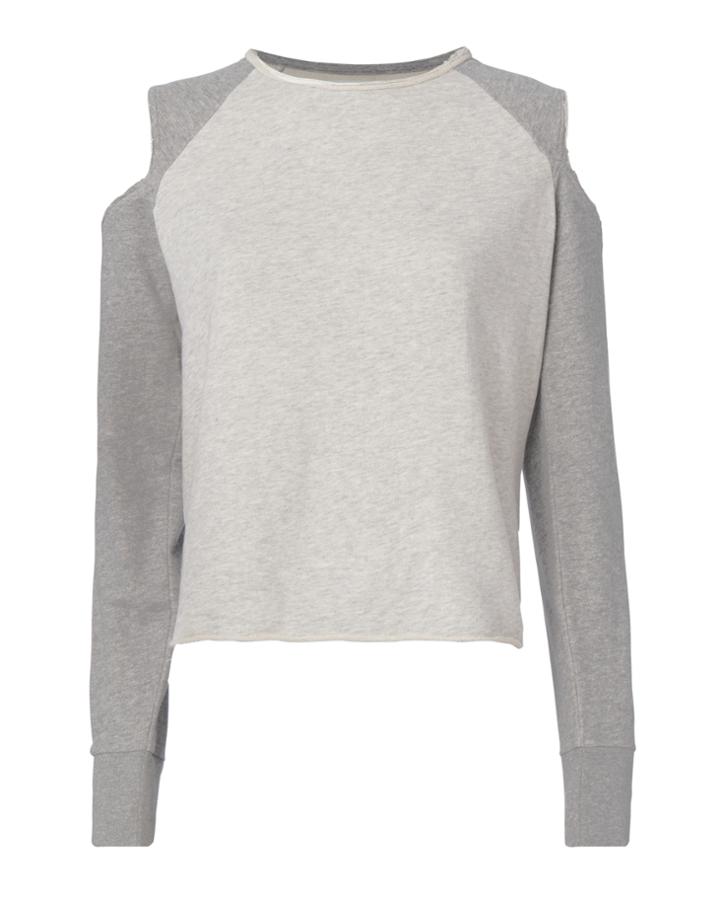 Rag & Bone Standard Issue Cold Shoulder Sweatshirt