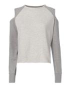 Rag & Bone Standard Issue Cold Shoulder Sweatshirt