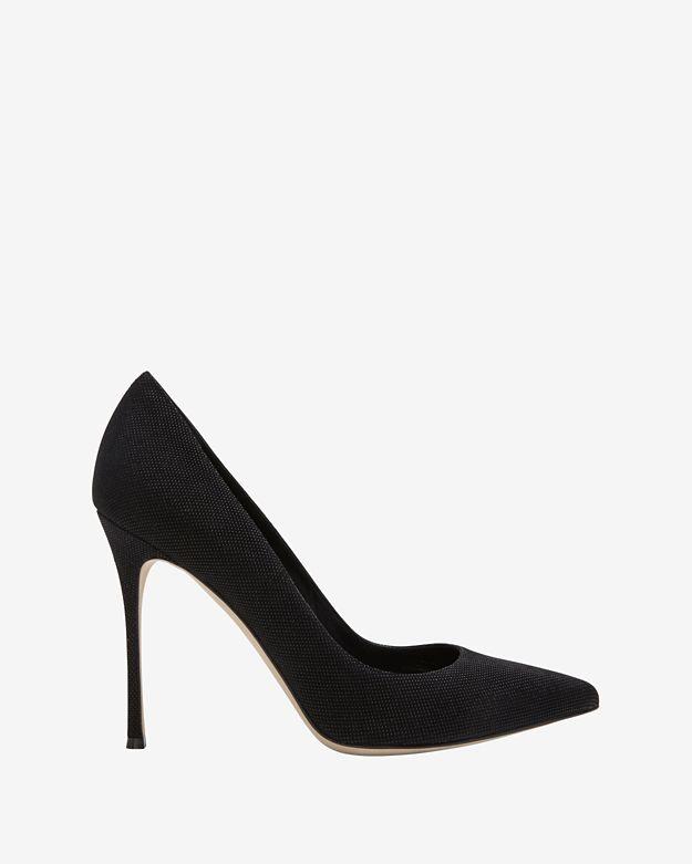 Sergio Rossi Godiva Piper Pointy Toe Pump: Black