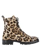 Alexander Wang Shoes Alexander Wang Lyndon Leopard Haircalf Combat Boots Pattern 36.5