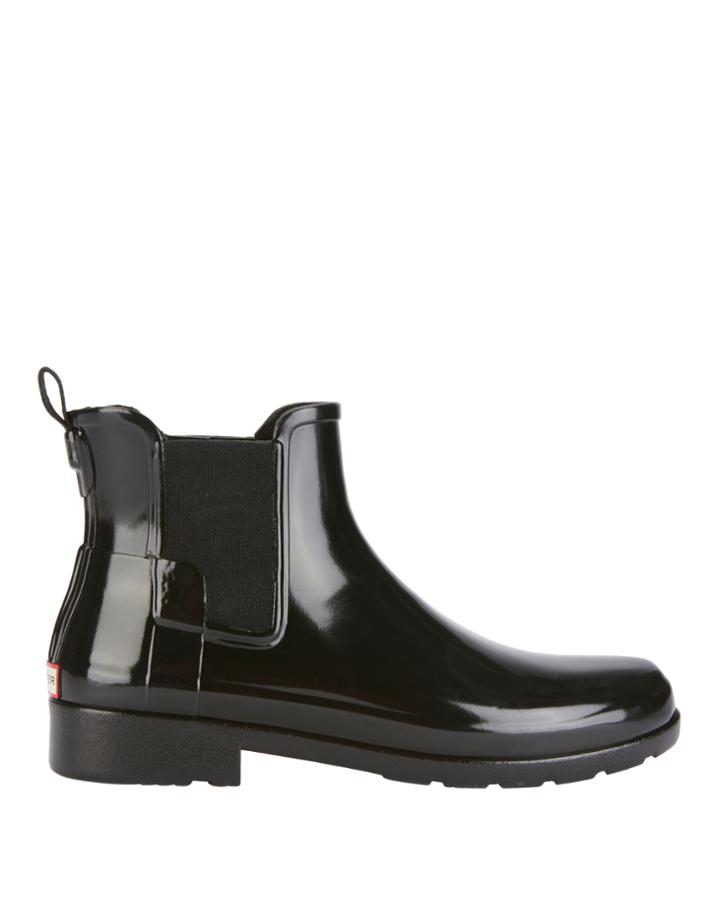 Hunter Original Refined Chelsea Gloss Rain Boots