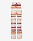 Missoni Mare Perforated Knit Print Pant