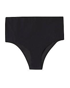 Intermix Zimmermann High-waisted Black Bikini Bottom