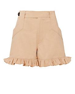 Ganni Phillips Ruffle Shorts