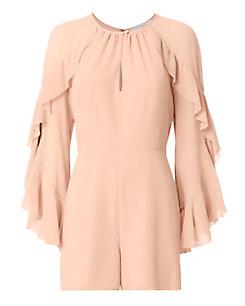 Exclusive For Intermix Molly Ruffle Sleeve Romper