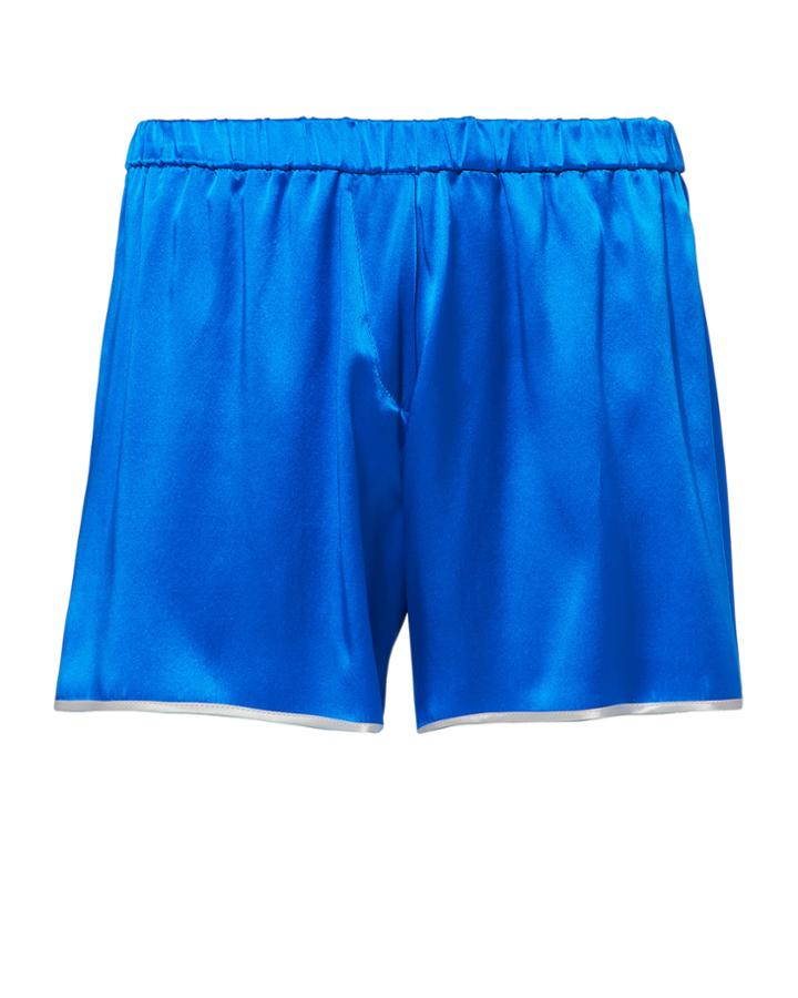 Alexis Lenya Silk Shorts Blue-med S