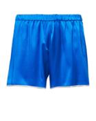Alexis Lenya Silk Shorts Blue-med S