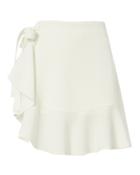 Cinq Ã  Sept Side Tie Ruffle Skort