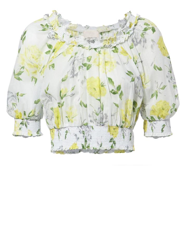 Cinq A Sept Cinq  Sept Heidi Off Shoulder Floral Top Multi P