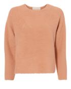 Michelle Mason Oversized Cropped Sweater Pink P