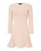 Alexander Wang Knit Flare Lacing Dress