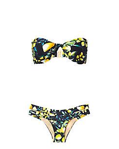 Tatjana Anika Brooke Lemon Bandeau Bikini